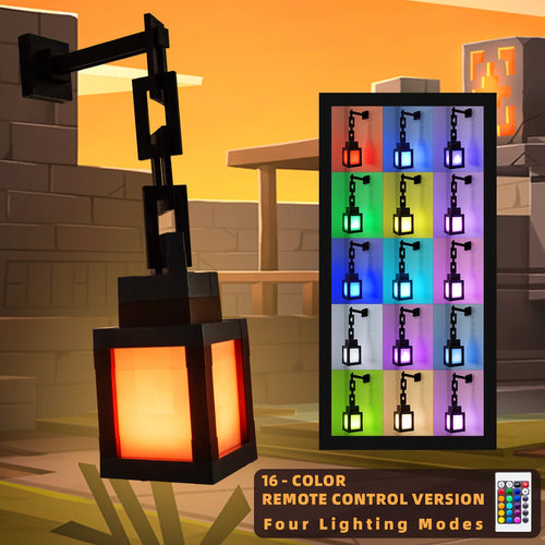 Farol pixel – Lámpara decorativa 16 colores